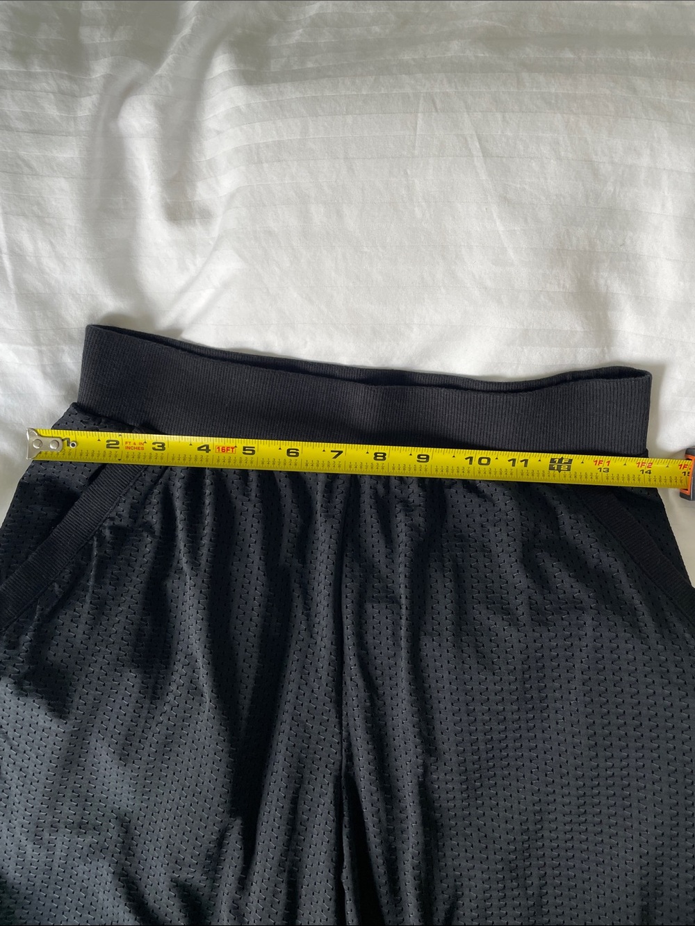 ALO Yoga Black Wide-Leg Perforated Pants - Picture 3 of 5
